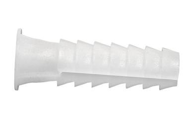 Comprar TACO PLÁSTICO TIPO BLANCO 6mm (Envase de 100) COF-07602006 en Ferretería el Clavo.