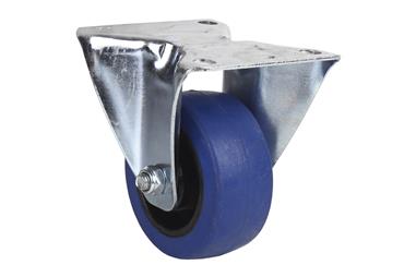 Comprar RUEDA GOMA AZUL FIJA Ø80X35MM COF-09403311 en Ferretería el Clavo.