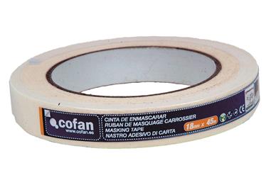 Comprar CINTA CREPE CARROCERO 36MM X 45MTS COF-10390017 en Ferretería el Clavo.