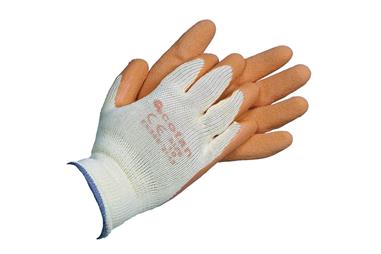 Comprar GUANTE LATEX RUGOSO NARANJA TALLA 10 (Envase de 12) COF-11000053-10 en Ferretería el Clavo.