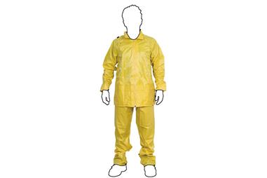 Comprar TRAJE AGUA AMARILLO POLIESTER/PVC TALLA L COF-11000112-L en Ferretería el Clavo.