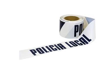 Comprar CINTA BALIZ. POLICIA LOCAL  80MMX100MTS COF-11000317 en Ferretería el Clavo.