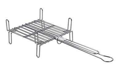 Comprar PARRILLA DOBLE CROMADA 300 X 300MM COF-41003030 en Ferretería el Clavo.