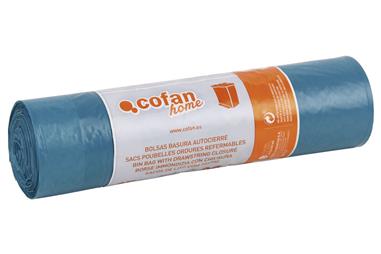Comprar BOLSAS PLÁSTICO AUTOCIERRE 55X55 G.60 COLOR AZUL 15 UDS COF-41003321 en Ferretería el Clavo.