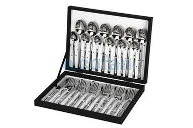Comprar CUBERTERIA INOX MOD.BARI 24 pcs C-18/10 2,5mm COF-41003710 en Ferretería el Clavo.