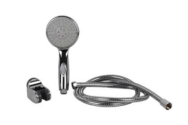 Comprar KIT DUCHA 5 FUNCIONES (MANGO+FLEXO+COLGADOR) COF-42001134 en Ferretería el Clavo.