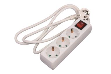 Comprar BASE MÚLTIPLE 3T. 1,4M CABLE C/INT. (16A-250V) COF-51001003 en Ferretería el Clavo.