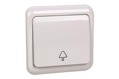Comprar PULSADOR EMPOTRAR MOD.PACIFIC BLANCO 10A COF-51001202 en Ferretería el Clavo.