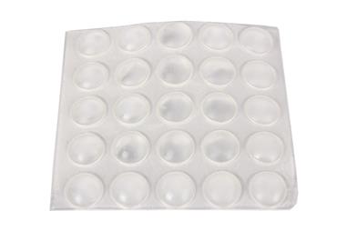 Comprar 25 UDS GOTA PROTECTORA ADHESIVA 10 X 3MM (Envase de 12) COF-61001385A en Ferretería el Clavo.