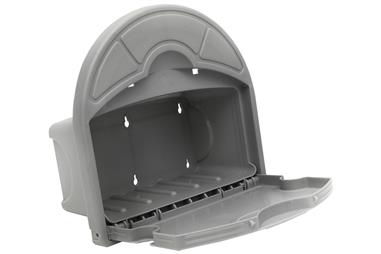 Comprar SOPORTE PARED PARA MANGUERA CON CAJÓN COF-90015102 en Ferretería el Clavo.