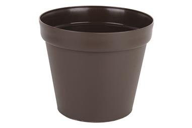 Comprar MACETA MODELO ALTEA 26 CM COLOR TALPA COF-90015514 en Ferretería el Clavo.