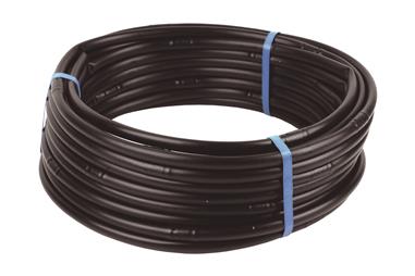 Comprar TUBO 25M RIEGO GOTEO NEGRO (Gotero a 0,50m) Ø16MM COF-90016003 en Ferretería el Clavo.