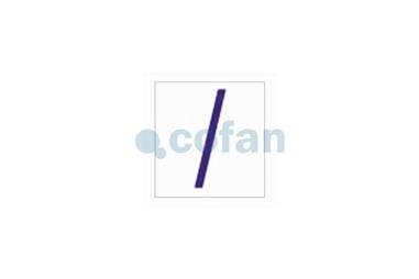 Comprar SEÑAL GLASSPACK ADHESIVA 62X62MM. Barra Letra en glasspack COF-AC/GL6262 en Ferretería el Clavo.