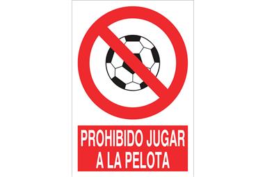Comprar SEÑAL ADHESIVA 297X210MM Prohibido jugar a la pelota COF-P60AD297210 en Ferretería el Clavo.