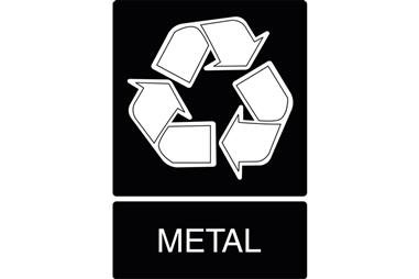 Comprar SEÑAL ADHESIVO 297X210MM. Reciclaje metal COF-REC03AD297210 en Ferretería el Clavo.