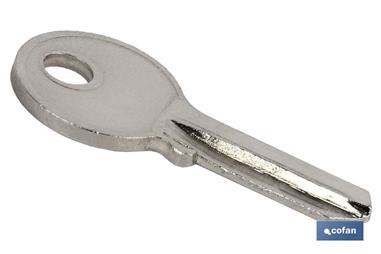 Comprar LLAVE BRUTO CANDADO 25mm (ref 10403108-26-08KA-26KA) COF-10403151 en Ferretería el Clavo.