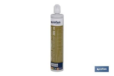 Comprar ANCLAJE QUIMICO POLIESTER S/ESTIRENO 300ML COF-15500130 en Ferretería el Clavo.